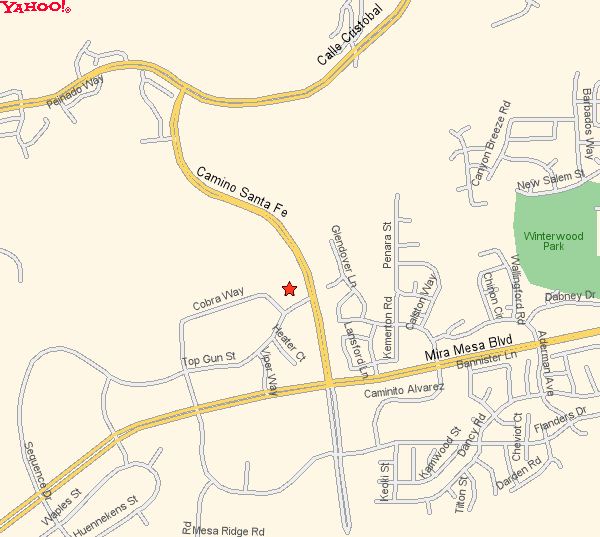 Medium area map showing Laserlab, Inc. location
